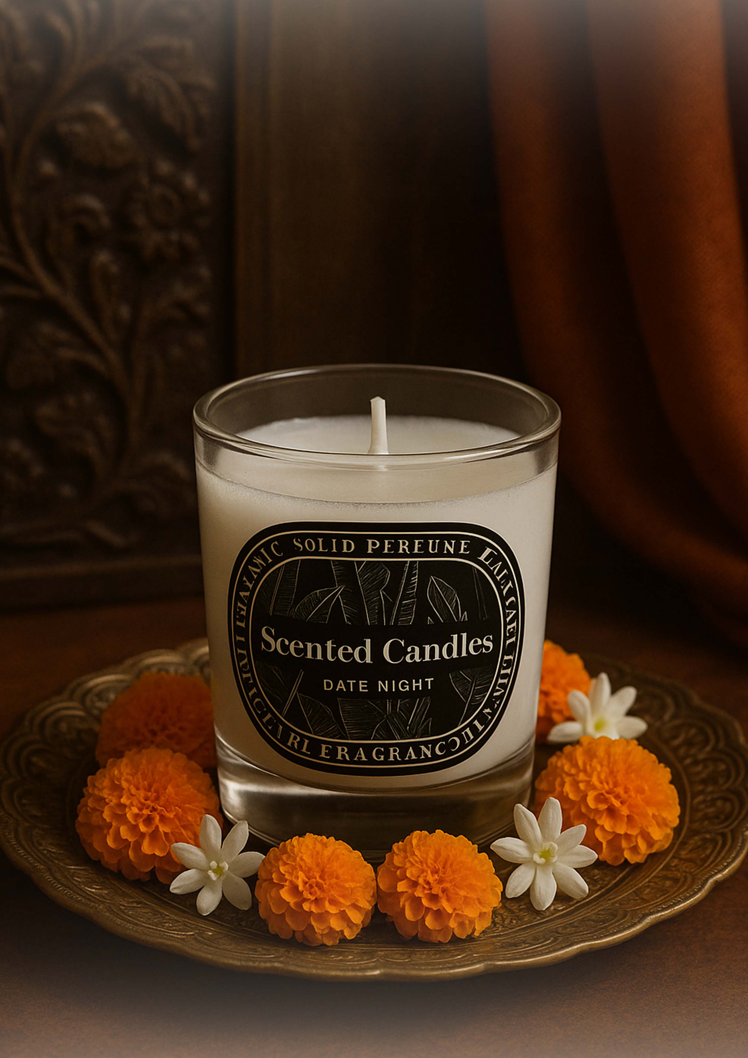 Scented candles & reed diffuser