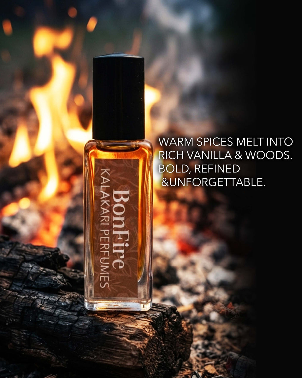 MEN - 2 Perfume set Bonfire Powder tester