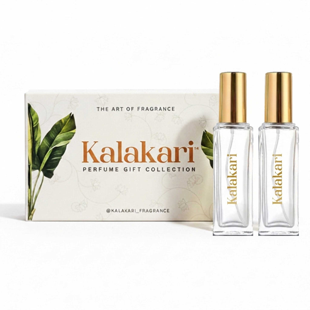 Kalakari Luxe Discovery Perfume Set – Vanilla Luxe & Privé Luxe (2x20ml)