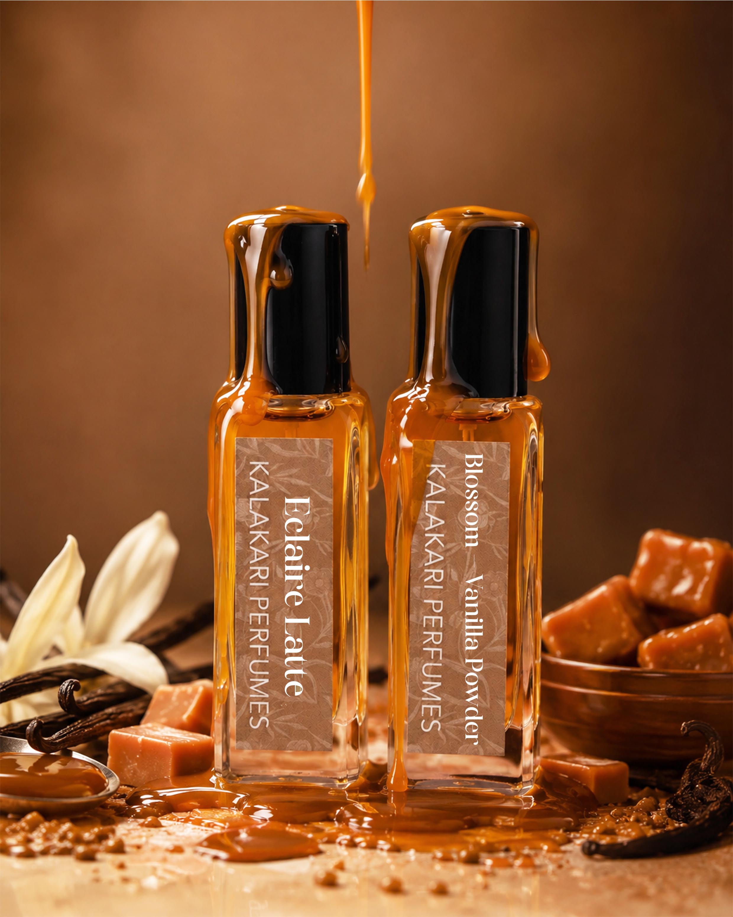 Women - 2 perfume set eclaire vanilla powder – Kalakari Fragrance