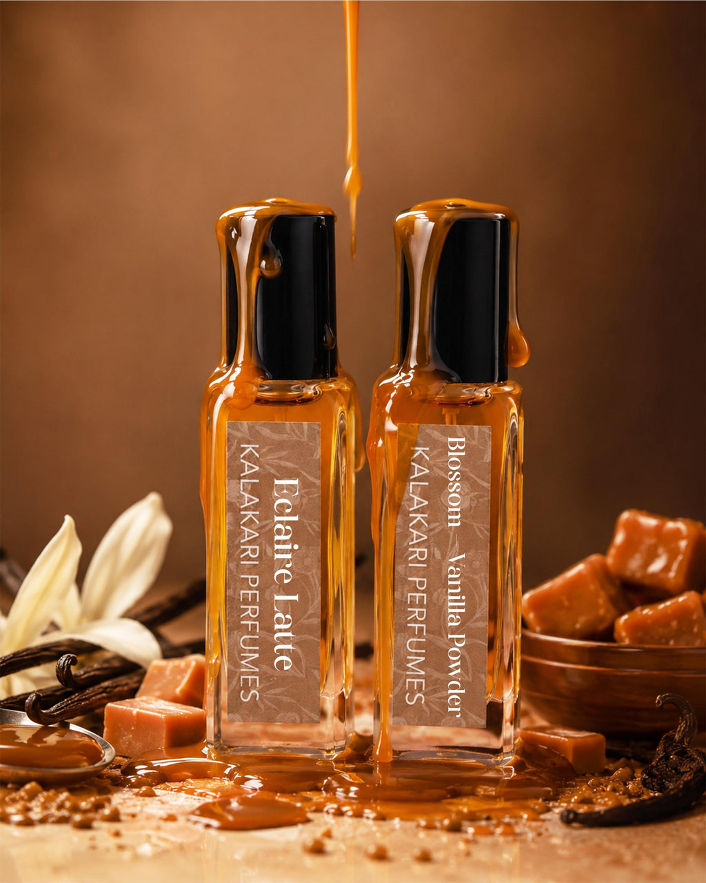 Women - 2 perfume set eclaire vanilla powder