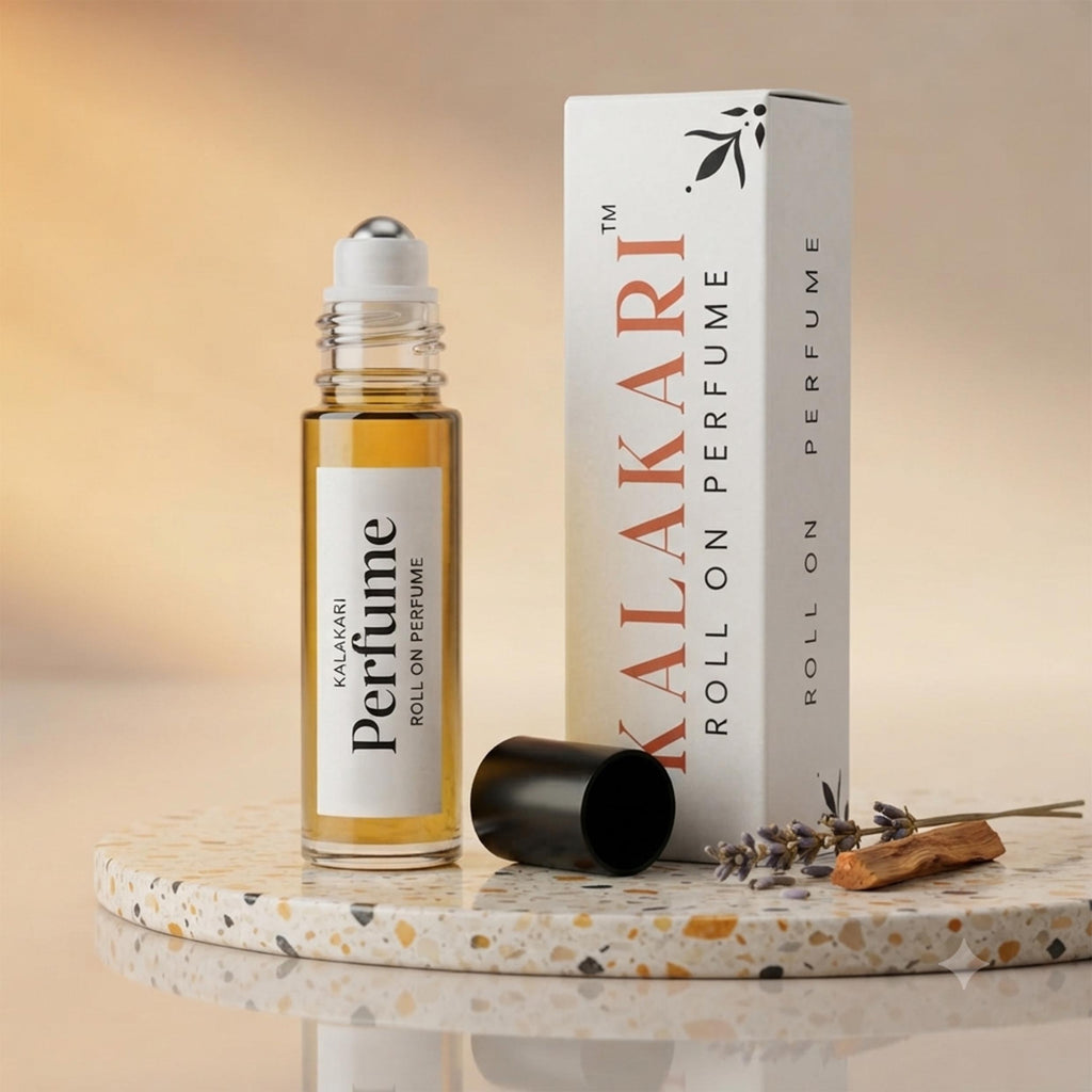 Kalakari Roll-On Attar Perfume Oil – Alcohol-Free
