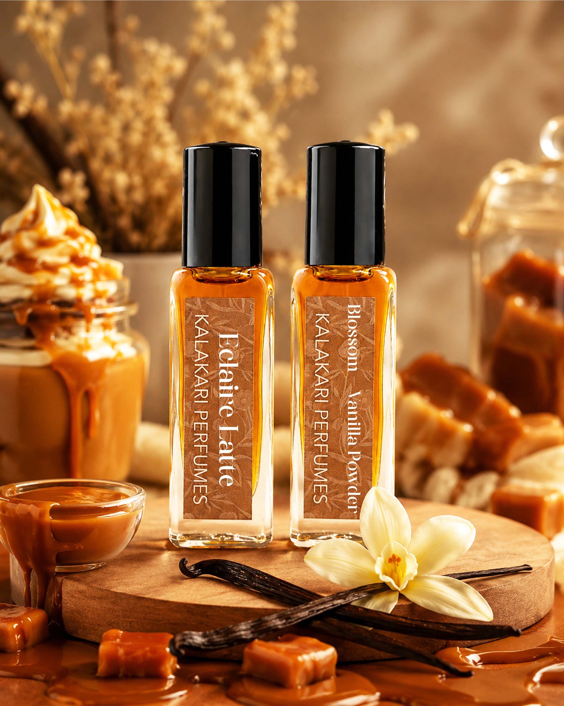 Women - 2 perfume set eclaire vanilla powder